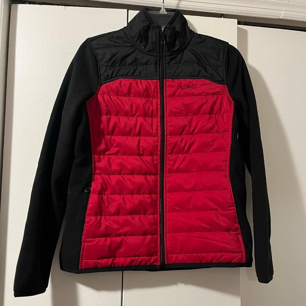 Black/Red Lauren Active by Ralph Lauren Jacket